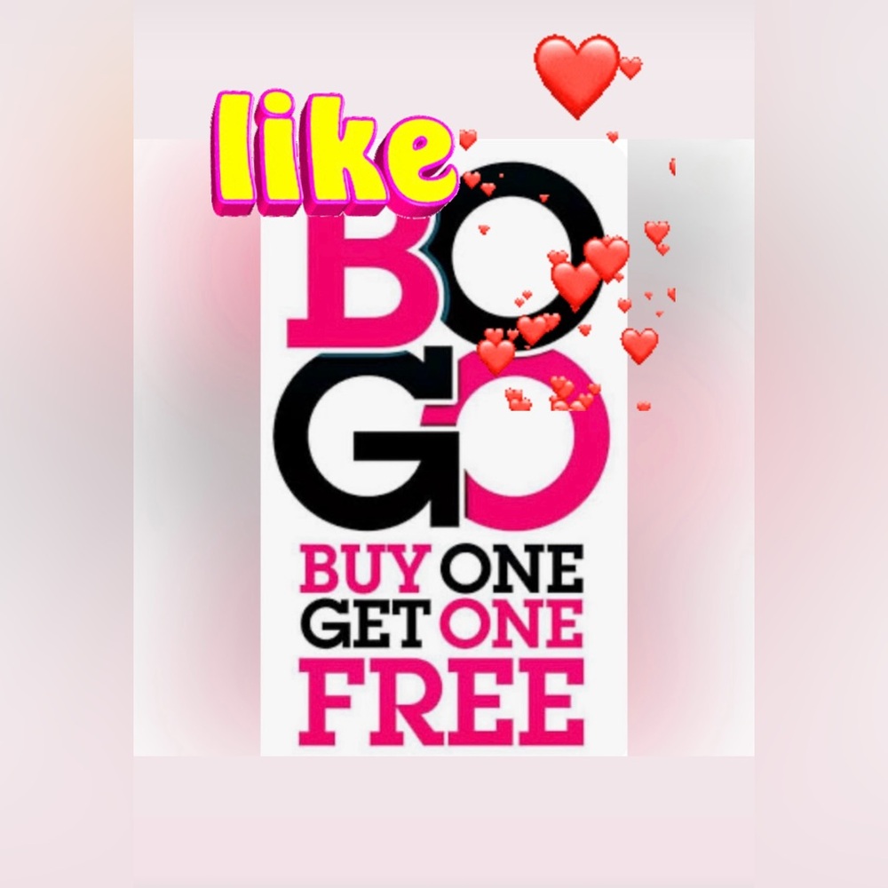 BoGo1FREE! Like ❤️❤️,  I’ll send you an offer. 1 free!!! Entire clothing closet!